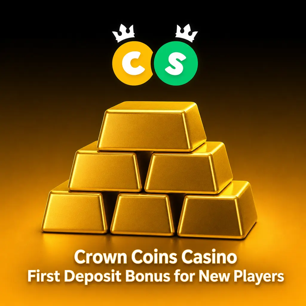 Crown Coins Casino First Deposit Bonus for New Players
