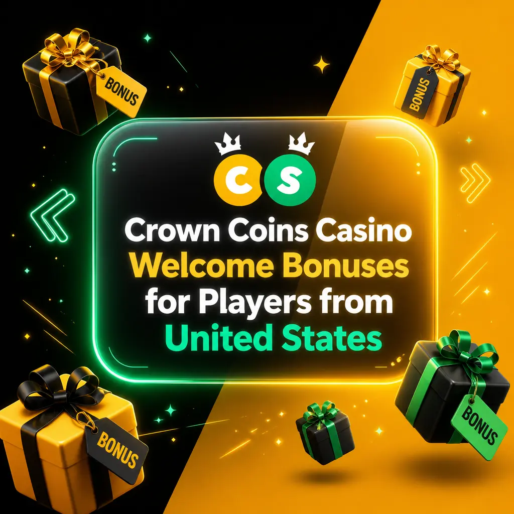 Crown Coins Casino Welcome Bonuses for Players from United States