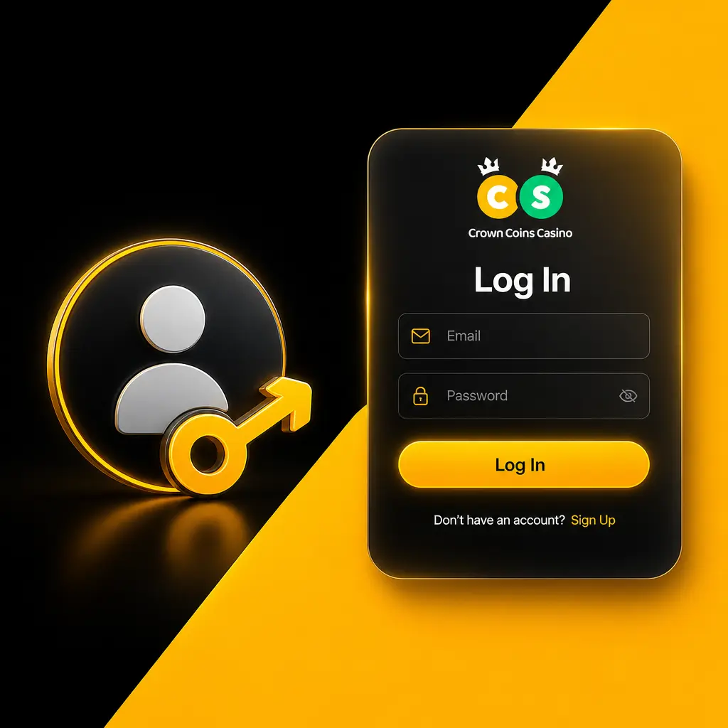 How to Log In at Crown Coins Casino in United States